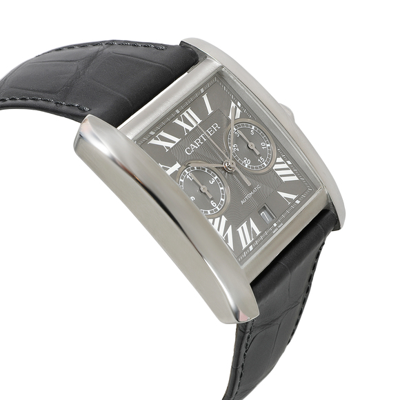 Cartier Tank MC W5330008 Men's Watch in  Stainless Steel - Picture 4 of 4
